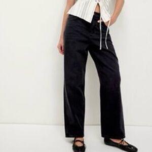 NWT We The Free Slouchy Cora Washed Black Jeans Size 27